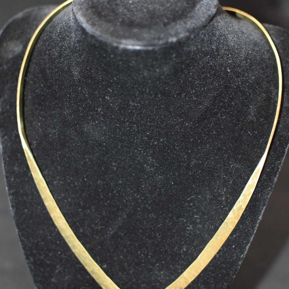 Jeep Collins Hammered Brass Neckwire (retired)